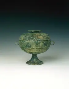 Bronze dou, China, c500 BC. Creator: Unknown