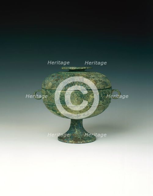 Bronze dou, China, c500 BC. Creator: Unknown.