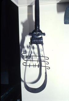 Bronze Egyptian sistrum, dated after 850BC