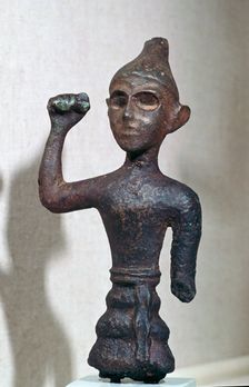 Bronze figure of a Canaanite deity, 16th century BC