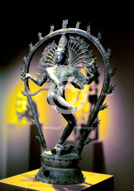 Bronze figure of Shiva, Tamil Nadu, India, 950. Artist: Unknown