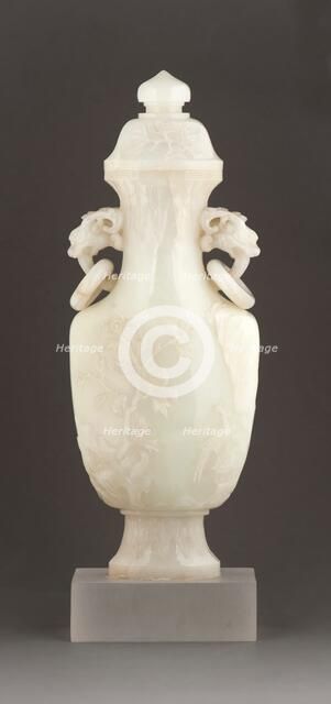 Bronze-form vase, date unknown. Creator: Unknown.