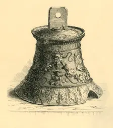 Bronze hand bell, c1530-c1570, (1881). Creator: W E Mackaness