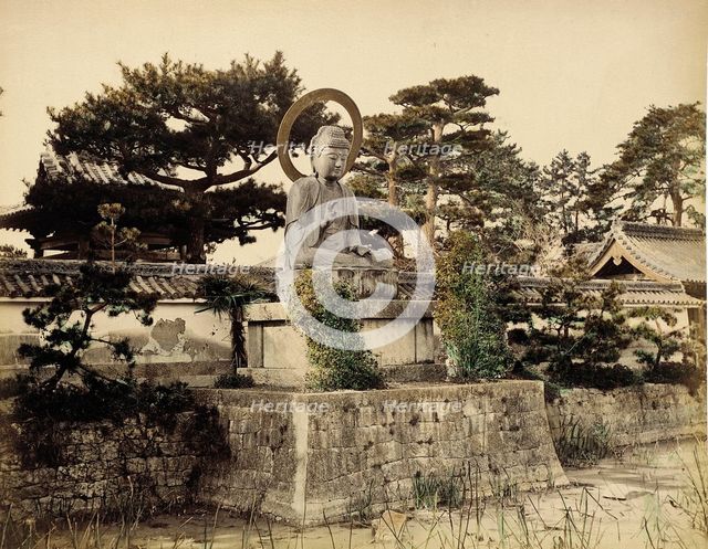 Bronze Image Shinkoji, 1865. Creator: Unknown.