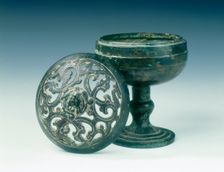 Bronze incense burner, Western Han dynasty, China, 2nd-1st century BC. Creator: Unknown