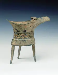 Bronze jue, Erlitou period, Xia-early Shang dynasty, China, c1600 BC. Creator: Unknown