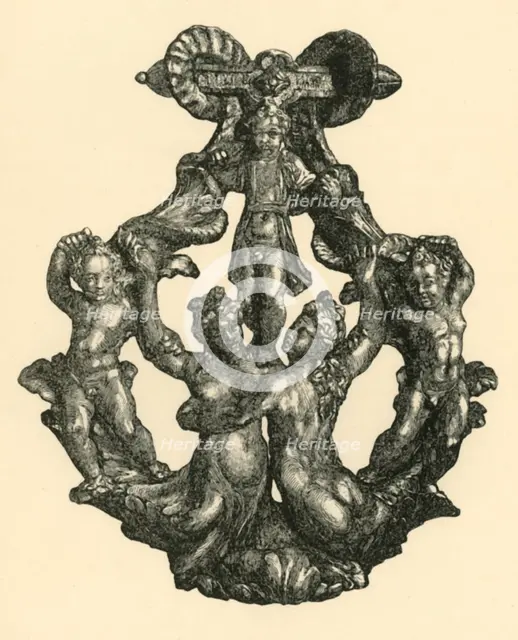 Bronze knocker, c1560, (1881).  Creators: M Sullivan, Danese Cattaneo.
