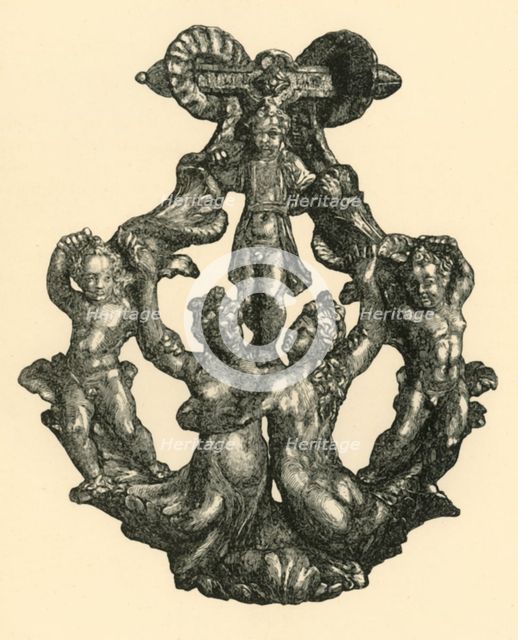 Bronze knocker, c1560, (1881).  Creators: M Sullivan, Danese Cattaneo.