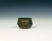 Bronze paperweight, Ming dynasty, China, 1368-1644. Creator: Unknown