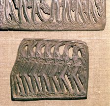 Bronze Plaque from Kama River area, relating to Shamanism, 3rd century BC-8th century