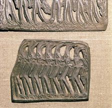 Bronze Plaque from Kama River area, relating to Shamanism, 3rd century BC-8th century