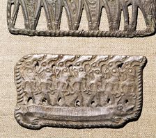 Bronze Plaque from Kama River Tribes, USSR, 3rd century BC-8th century