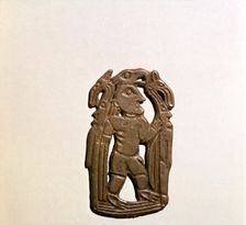 Bronze Plaque, Kama River Tribes, 3rd century BC-8th century