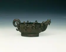 Bronze pouring vessel, Late Ming dynasty, China, 1600-1644. Creator: Unknown