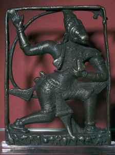 Bronze statuette of the god Hanuman, 11th century