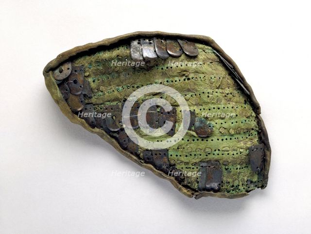 Bronze scale armour fragment, 5th century BC. Artist: Unknown.