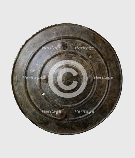 Bronze shield (Wittenham Shield), Late Bronze Age (Britain) (c1150-800 cal.BC). Artist: Unknown.