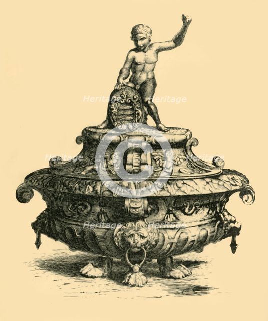 Bronze vase, 16th century, (1881).  Creator: W. M. McGill.