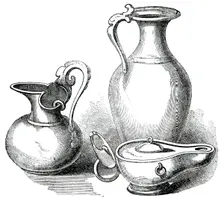 Bronze Vases, Romano-British, 1850. Creator: Unknown