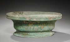 Bronze Volute Krater Base, late 6th Century BC. Creator: Unknown