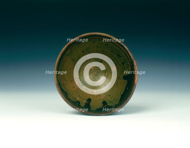 Brown and green glazed tea bowl, Southern Song dynasty, China, 1127-1279. Artist: Unknown