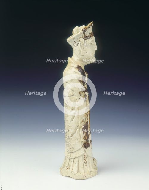 Brown spotted white zodiac figure, Five Dynasties period/Northern Song dynasty, China, 11th century. Creator: Unknown.
