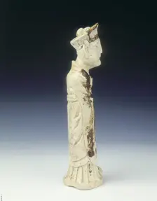 Brown spotted white zodiac figure, Five Dynasties period/Northern Song dynasty, China, 11th century. Creator: Unknown
