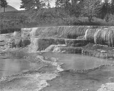 Brown Sulphur Springs, Yellowstone National Park, USA, c1900. Creator: Unknown
