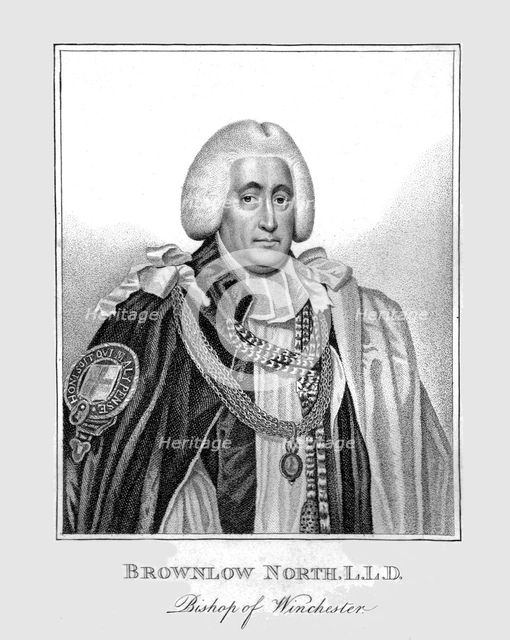 'Brownlow North L.L.D., Bishop of Winchester'. Creator: Unknown.