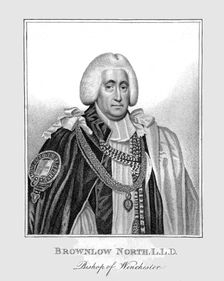 Brownlow North L.L.D., Bishop of Winchester Creator: Unknown