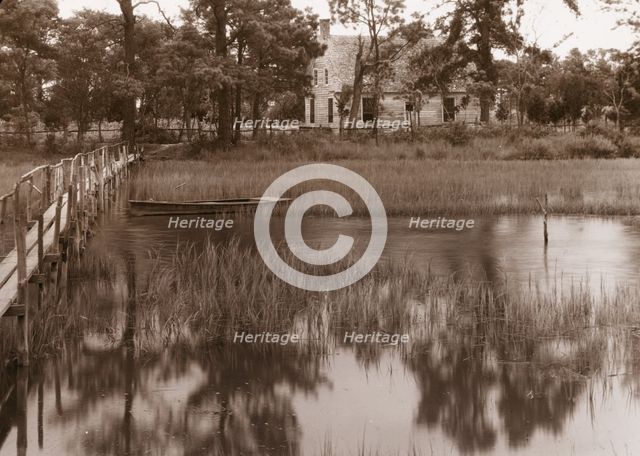 Brownsville marsh, Nassawadox, Northampton County, Virginia, between c1930 and 1939. Creator: Frances Benjamin Johnston.