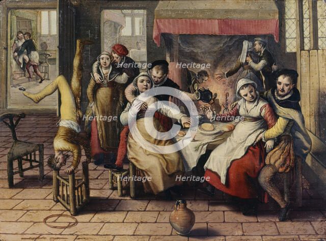 Brothel, 1562. Creator: Joachim Beuckelaer.