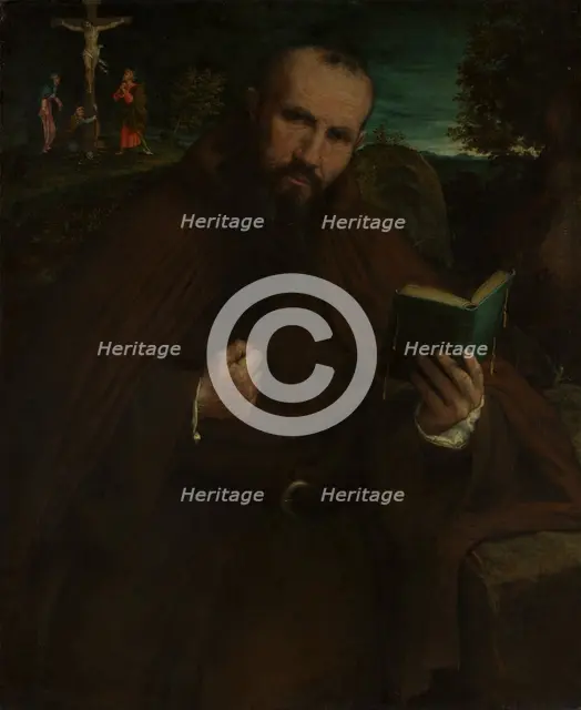 Brother Gregorio Belo of Vicenza, 1547. Creator: Lorenzo Lotto.