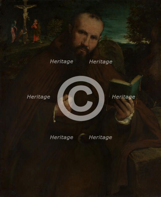 Brother Gregorio Belo of Vicenza, 1547. Creator: Lorenzo Lotto.