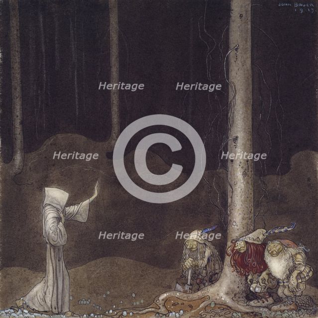 Brother Martin and Three Trolls, 1913.