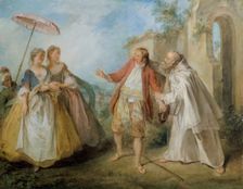 Brother Philippe's Geese, ca. 1736. Creator: Nicolas Lancret