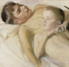 Brothers, 1910. Creator: Oskari Paatela