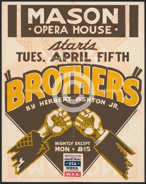 Brothers, Los Angeles, 1938. Creator: Unknown.