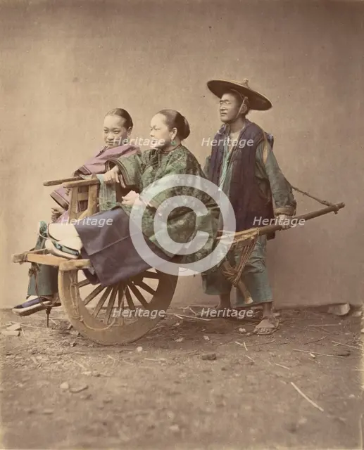 Brouette, 1870s. Creator: Baron Raimund von Stillfried.
