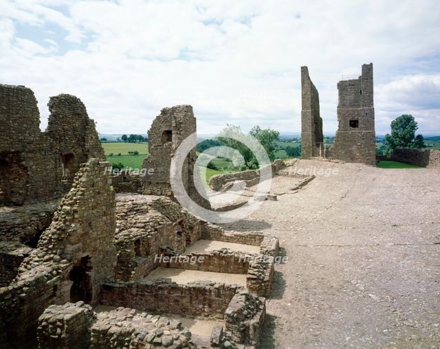 Brough Castle, Cumbria, c1980-c2017. Artist: Unknown.