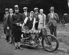 Brough Superior, Le Vack, Montlhery 1924. Creator: Unknown