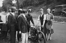 Brough Superior, Le Vack, Montlhery 1924. Creator: Unknown