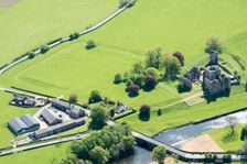 Brougham Roman fort (Brocavum) and Brougham Castle, Cumbria, 2018. Creator: Emma Trevarthen
