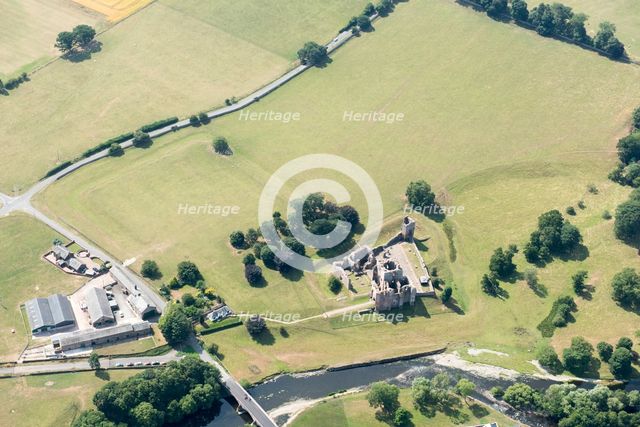 Brougham Roman fort (Brocavum) and Brougham Castle, Cumbria, 2018. Creator: Emma Trevarthen.