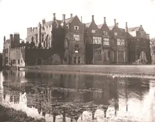 Broughton Castle, Banbury, Oxfordshire, 1894. Creator: Unknown