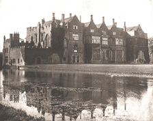 Broughton Castle, Banbury, Oxfordshire, 1894. Creator: Unknown