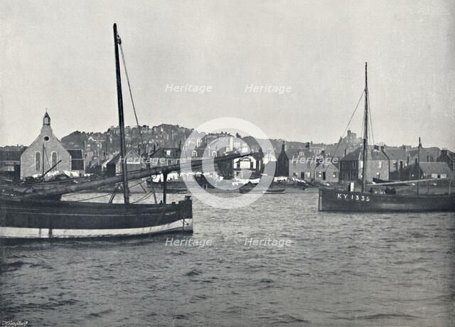 'Broughty Ferry - View from the River', 1895. Artist: Unknown.
