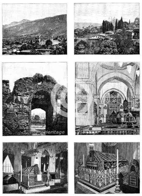 Broussa, in Asia Minor, the ancient Turkish capital, 1890. Creator: Unknown.