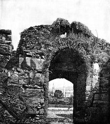 Broussa, in Asia Minor, the ancient Turkish capital: the Hissar Gate, 1890. Creator: Unknown
