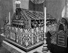 Broussa, in Asia Minor, the ancient Turkish capital: Tomb of Ghazi Osman, the first Sultan, 1890. Creator: Unknown